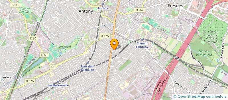 localisation de l'entreprise MONSIEUR ANTONY CHRIS  ANTONY