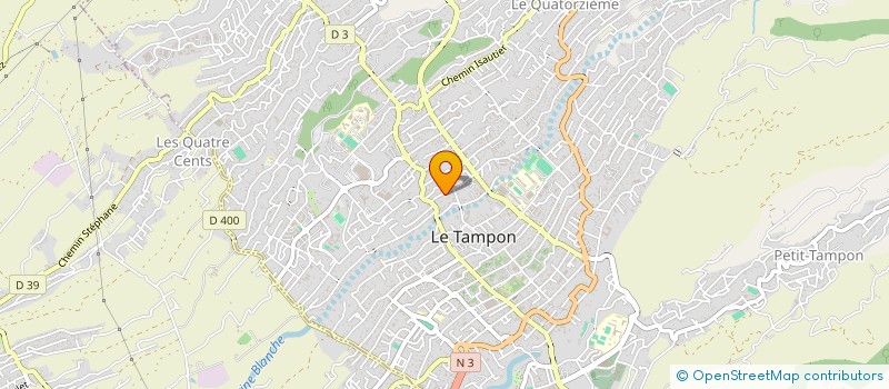 localisation de l'entreprise MONSIEUR ANTONY CLAIN  LE TAMPON