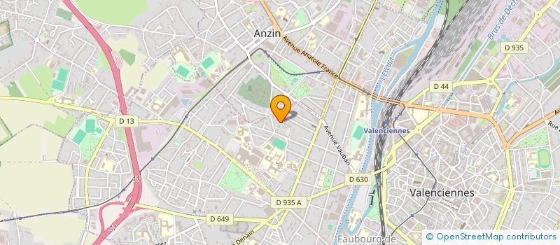 localisation de l'entreprise MONSIEUR ANTONY CLERFAYT  VALENCIENNES