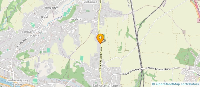 localisation de l'entreprise MONSIEUR ANTONY COHEN  SATHONAY-VILLAGE