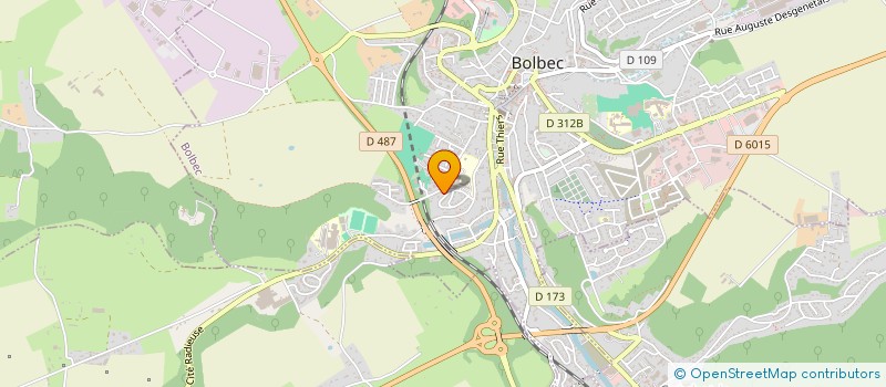 localisation de l'entreprise MONSIEUR ANTONY COTE  BOLBEC