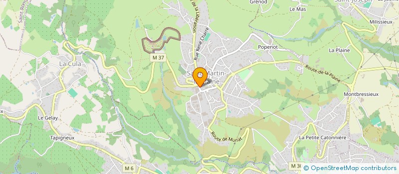 localisation de l'entreprise MONSIEUR ANTONY DA COSTA PINTO à SAINT-MARTIN-LA-PLAINE