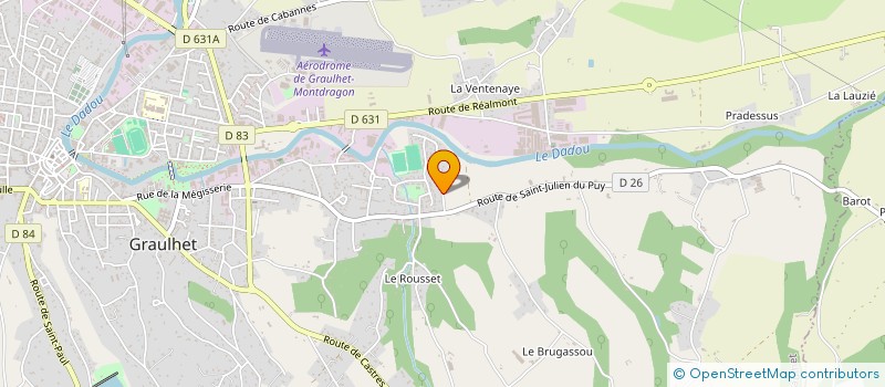 localisation de l'entreprise MONSIEUR ANTONY DAUZATS  REALMONT