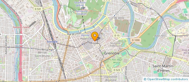 localisation de l'entreprise MONSIEUR ANTONY DE OLIVEIRA  GRENOBLE