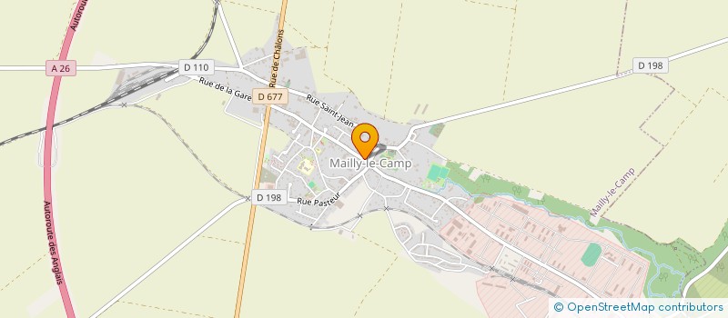 localisation de l'entreprise MONSIEUR ANTONY DEGOUSEE à MAILLY-LE-CAMP