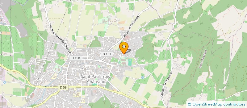 localisation de l'entreprise MONSIEUR ANTONY DEL PAPA  SAINT-PAUL-TROIS-CHATEAUX