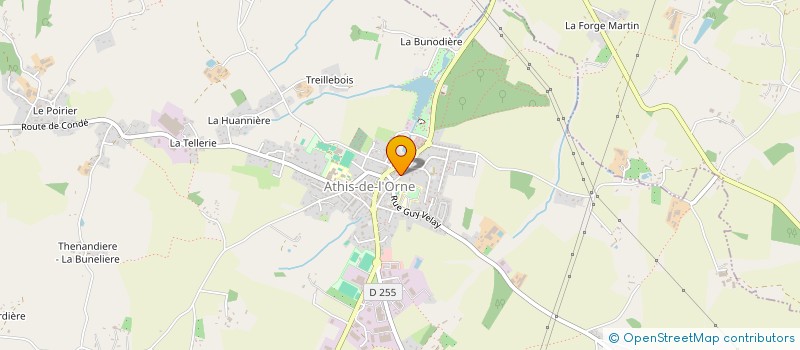 localisation de l'entreprise MONSIEUR ANTONY DELBAUFFE à ATHIS-VAL DE ROUVRE