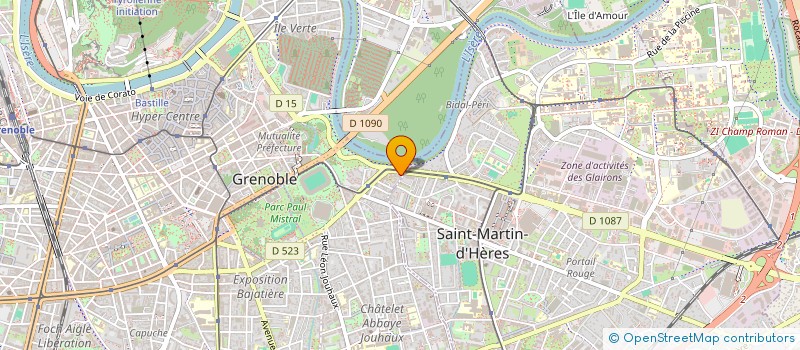 localisation de l'entreprise MONSIEUR ANTONY DESBOIS  GRENOBLE