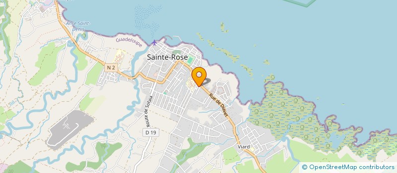 localisation de l'entreprise MONSIEUR ANTONY DESHAUTEURS à SAINTE-ROSE