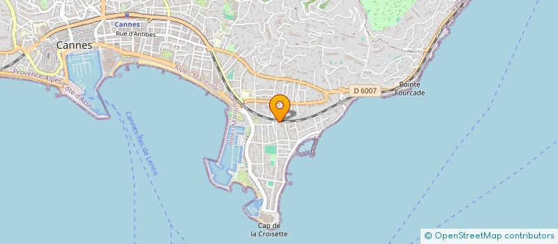 localisation de l'entreprise MONSIEUR ANTONY DESLIERS à CANNES