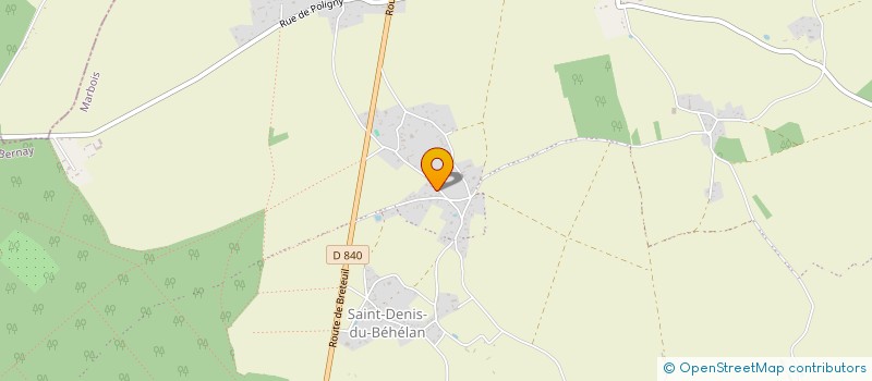 localisation de l'entreprise MONSIEUR ANTONY DORMEAU  MARBOIS