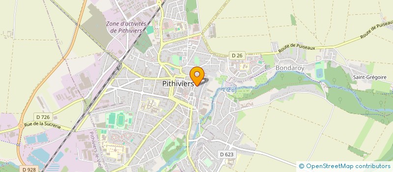 localisation de l'entreprise MONSIEUR ANTONY DUBOIS à PITHIVIERS