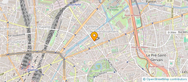 localisation de l'entreprise MONSIEUR ANTONY ELOI ETELBERT  PARIS