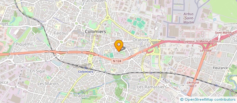 localisation de l'entreprise MONSIEUR ANTONY FERNANDES à COLOMIERS