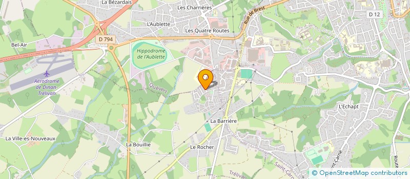 localisation de l'entreprise MONSIEUR ANTONY FLAGEUL  TRELIVAN