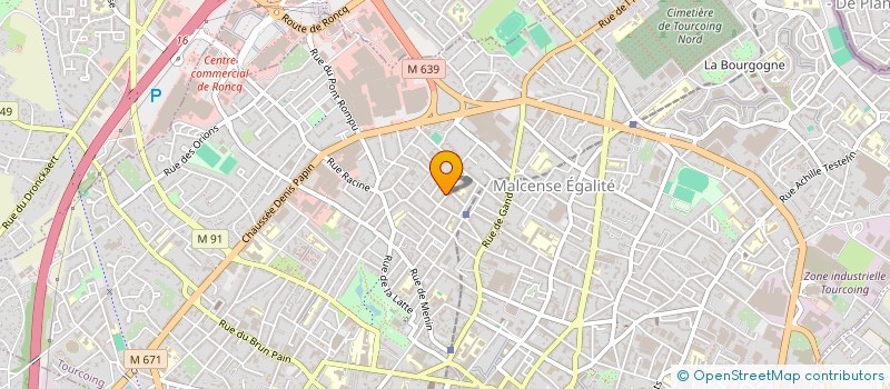 localisation de l'entreprise MONSIEUR ANTONY FLORQUIN à TOURCOING