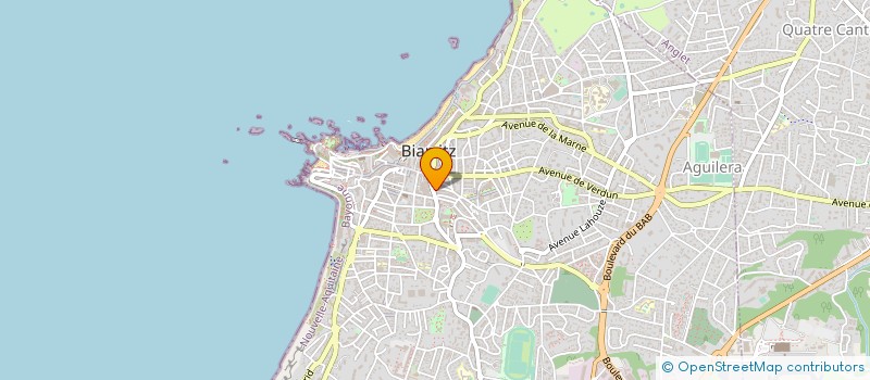 localisation de l'entreprise MONSIEUR ANTONY FOROT à BIARRITZ