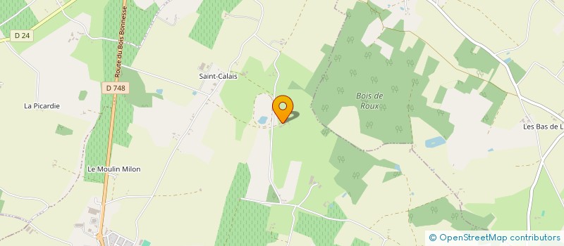 localisation de l'entreprise MONSIEUR ANTONY GABORIEAU  TERRANJOU