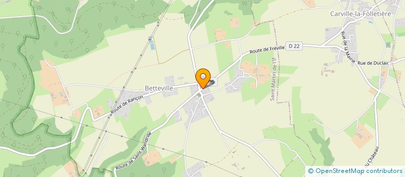 localisation de l'entreprise MONSIEUR ANTONY GALLAND  SAINT MARTIN DE L'IF