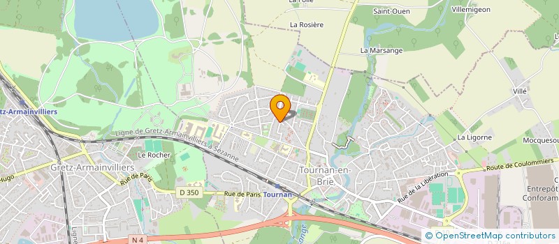 localisation de l'entreprise MONSIEUR ANTONY GOZLAN  TOURNAN-EN-BRIE