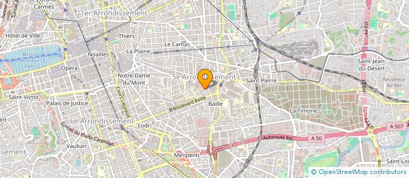 localisation de l'entreprise MONSIEUR ANTONY GRAZZINI  MARSEILLE
