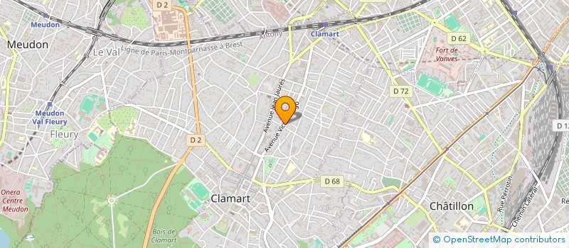 localisation de l'entreprise MONSIEUR ANTONY HADJIPANAYOTOU à CLAMART