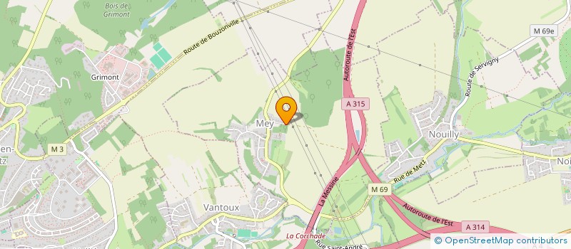 localisation de l'entreprise MONSIEUR ANTONY HEILIG  MEY