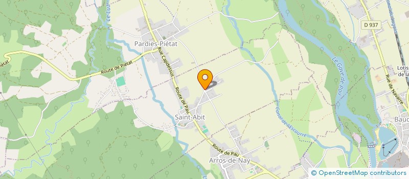 localisation de l'entreprise MONSIEUR ANTONY HOURQUET  SAINT-ABIT