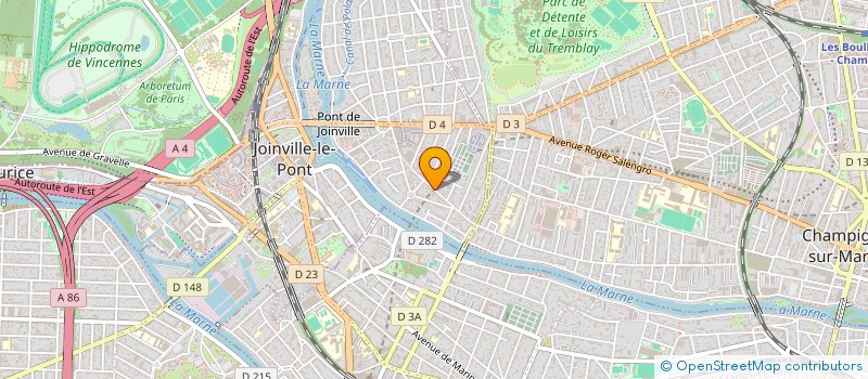 localisation de l'entreprise MONSIEUR ANTONY JOUBERT  JOINVILLE-LE-PONT