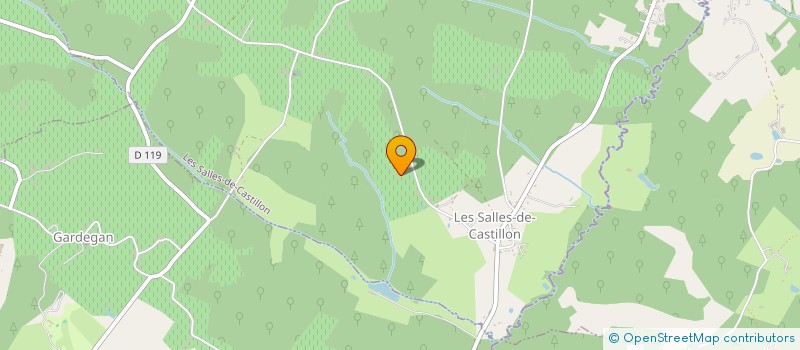 localisation de l'entreprise MONSIEUR ANTONY KING  LES SALLES-DE-CASTILLON