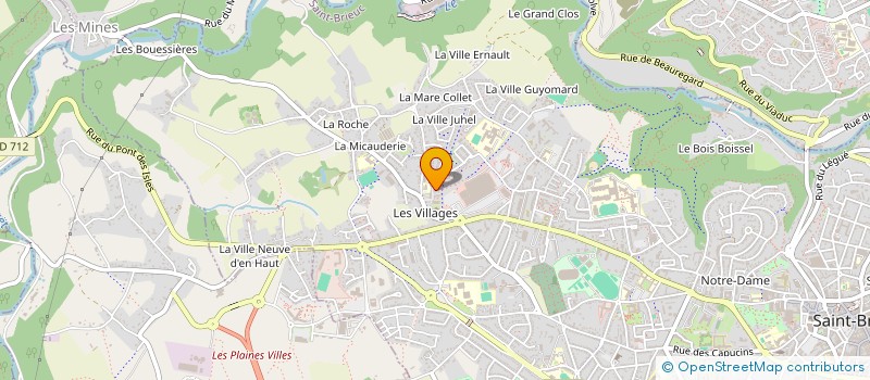 localisation de l'entreprise MONSIEUR ANTONY LE FICHANT à SAINT-BRIEUC