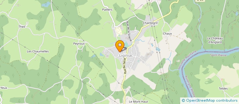 localisation de l'entreprise MONSIEUR ANTONY LEGER  NEUVIC