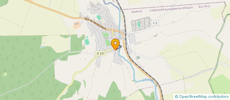 localisation de l'entreprise MONSIEUR ANTONY LEHNERT  OERMINGEN