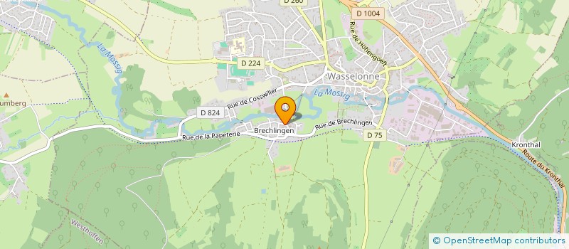 localisation de l'entreprise MONSIEUR ANTONY LOCCI à WASSELONNE