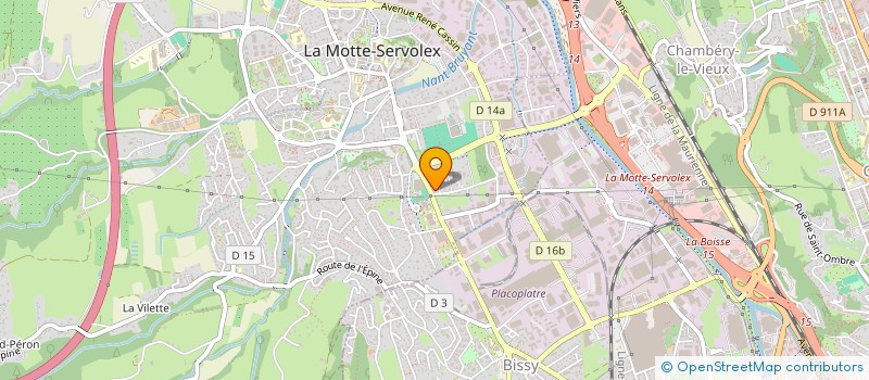 localisation de l'entreprise MONSIEUR ANTONY LUPO  CHAMBERY