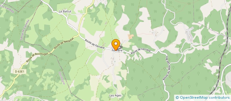 localisation de l'entreprise MONSIEUR ANTONY MAILLARD  CHARTRIER-FERRIERE