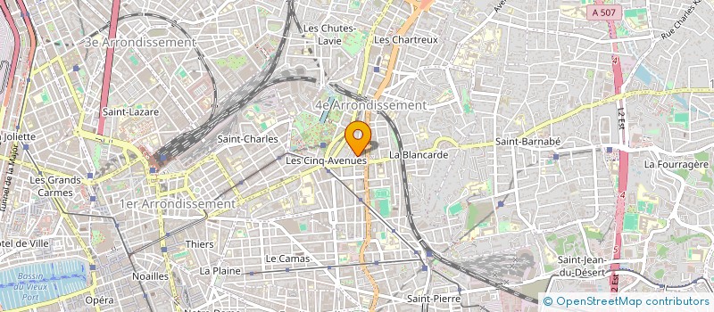 localisation de l'entreprise MONSIEUR ANTONY MANISCALCHI à MARSEILLE