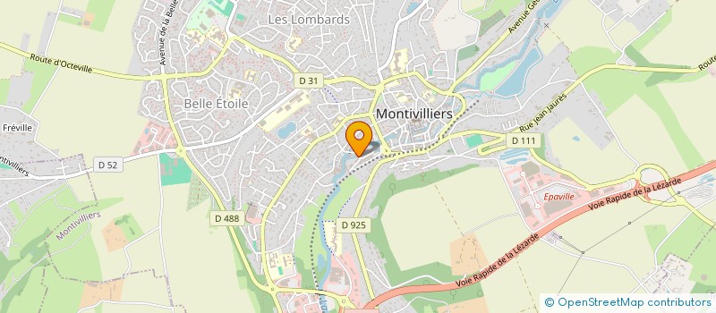 localisation de l'entreprise MONSIEUR ANTONY MARANGON à MONTIVILLIERS