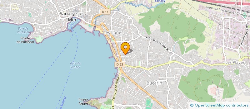 localisation de l'entreprise MONSIEUR ANTONY MASIA à SIX FOURS LES PLAGES