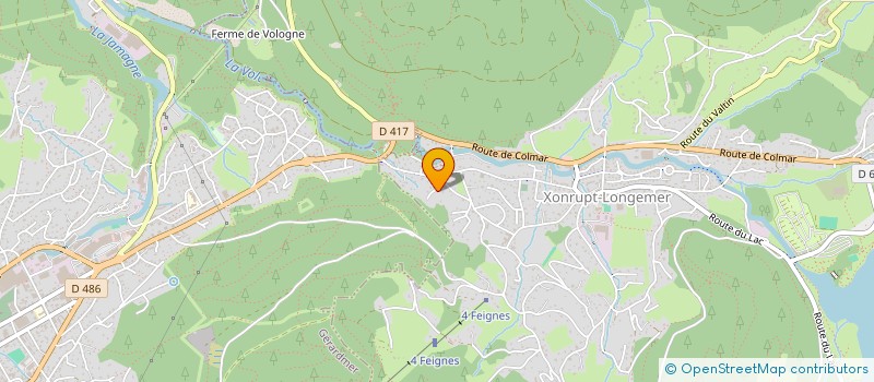 localisation de l'entreprise MONSIEUR ANTONY MATHIEU  PLAINFAING