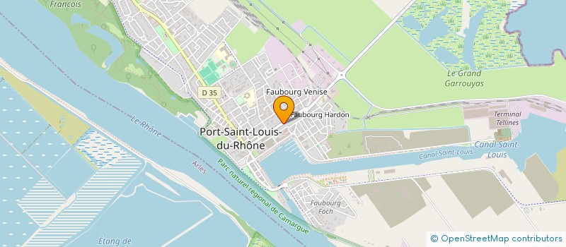 localisation de l'entreprise MONSIEUR ANTONY MAURIN à PORT-SAINT-LOUIS-DU-RHONE