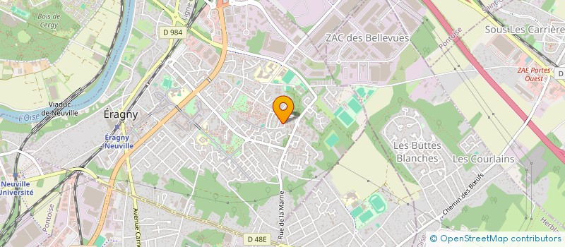 localisation de l'entreprise MONSIEUR ANTONY MBEMBA  ERAGNY