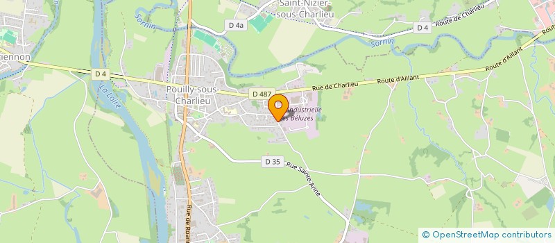 localisation de l'entreprise MONSIEUR ANTONY MINTZ  POUILLY-SOUS-CHARLIEU