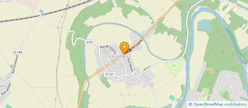 localisation de l'entreprise MONSIEUR ANTONY MOREAU  VARREDDES