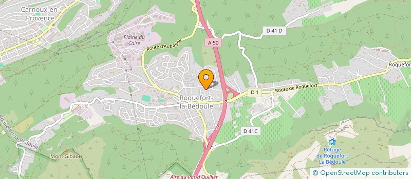 localisation de l'entreprise MONSIEUR ANTONY MUNOS  ROQUEFORT-LA-BEDOULE