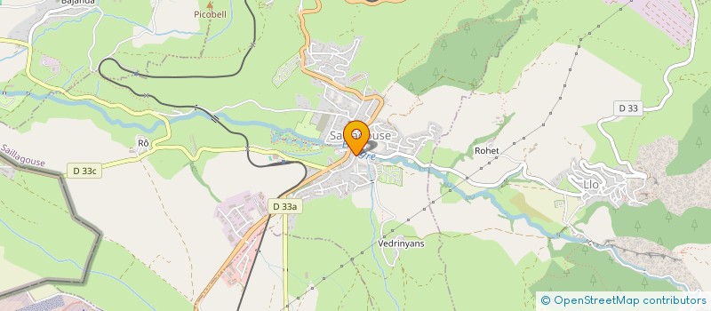 localisation de l'entreprise MONSIEUR ANTONY NOGUES  SAILLAGOUSE