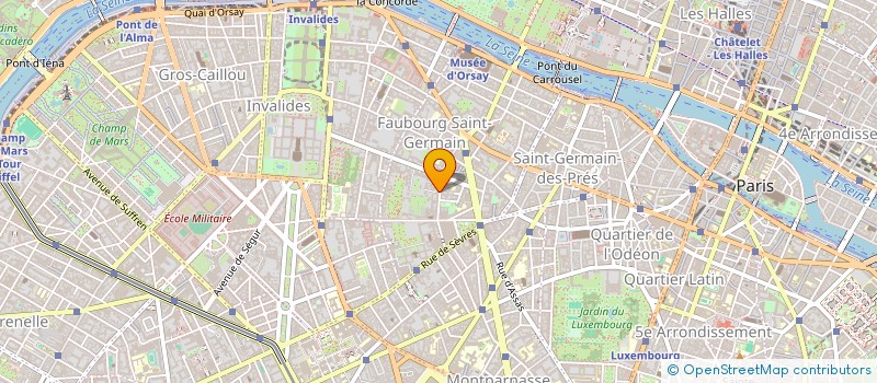 localisation de l'entreprise MONSIEUR ANTONY PALLISER  PARIS