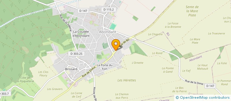localisation de l'entreprise MONSIEUR ANTONY PARIS à ABONDANT
