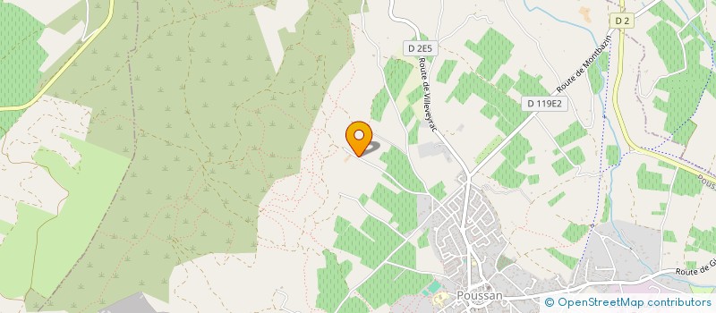 localisation de l'entreprise MONSIEUR ANTONY PEREIRE  POUSSAN