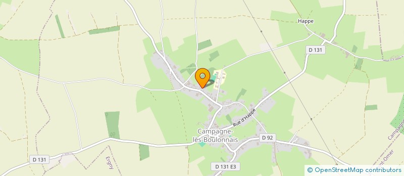 localisation de l'entreprise MONSIEUR ANTONY PICHARD  CAMPAGNE-LES-BOULONNAIS